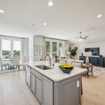 Timberbrook interior kitchen/living room