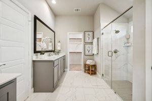 Timberbrook model interior master bathroom