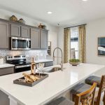 New construction home interior-2 kitchen/dining room