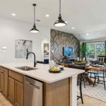 New construction home interior kitchen-2