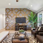 New construction home interior living room