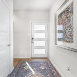 Creekside Ranch model interior front door