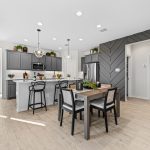 Creekside Ranch interior kitchen/dining room angle 1