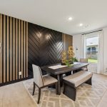 home in Belmont dining room