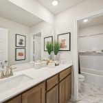 home in Belmont interior bathroom