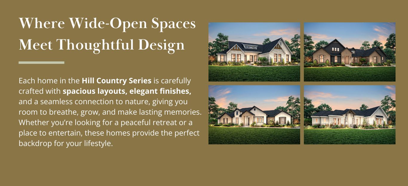 Open spaces - Thoughtful design