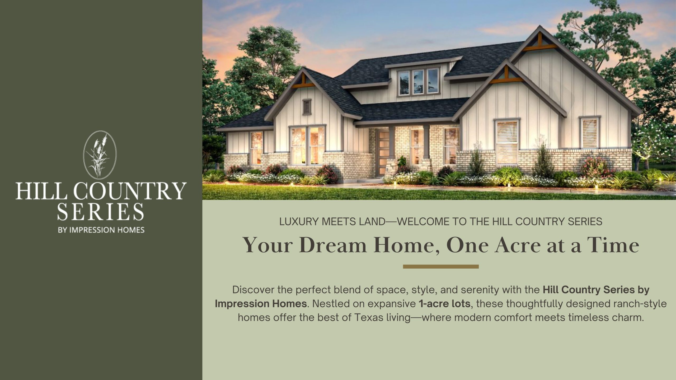 Hill Country by Impression Homes